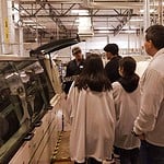 Students visiting Cascade Systems